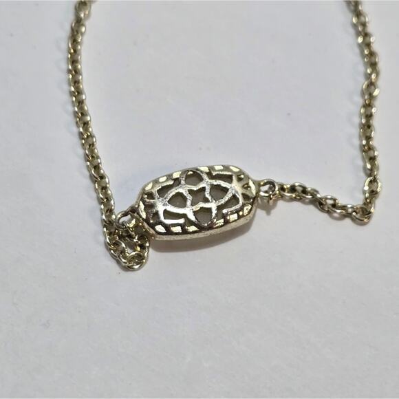 KENDRA SCOTT Elaina Drusy Slide Adjustable Gold Bracelet - Picture 3 of 6